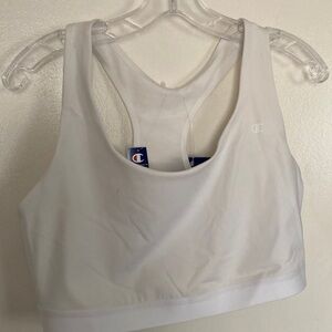 🔵🔵 Champion Women’s White Sports Bra (Moisture Wicking) NWT Size 2XL